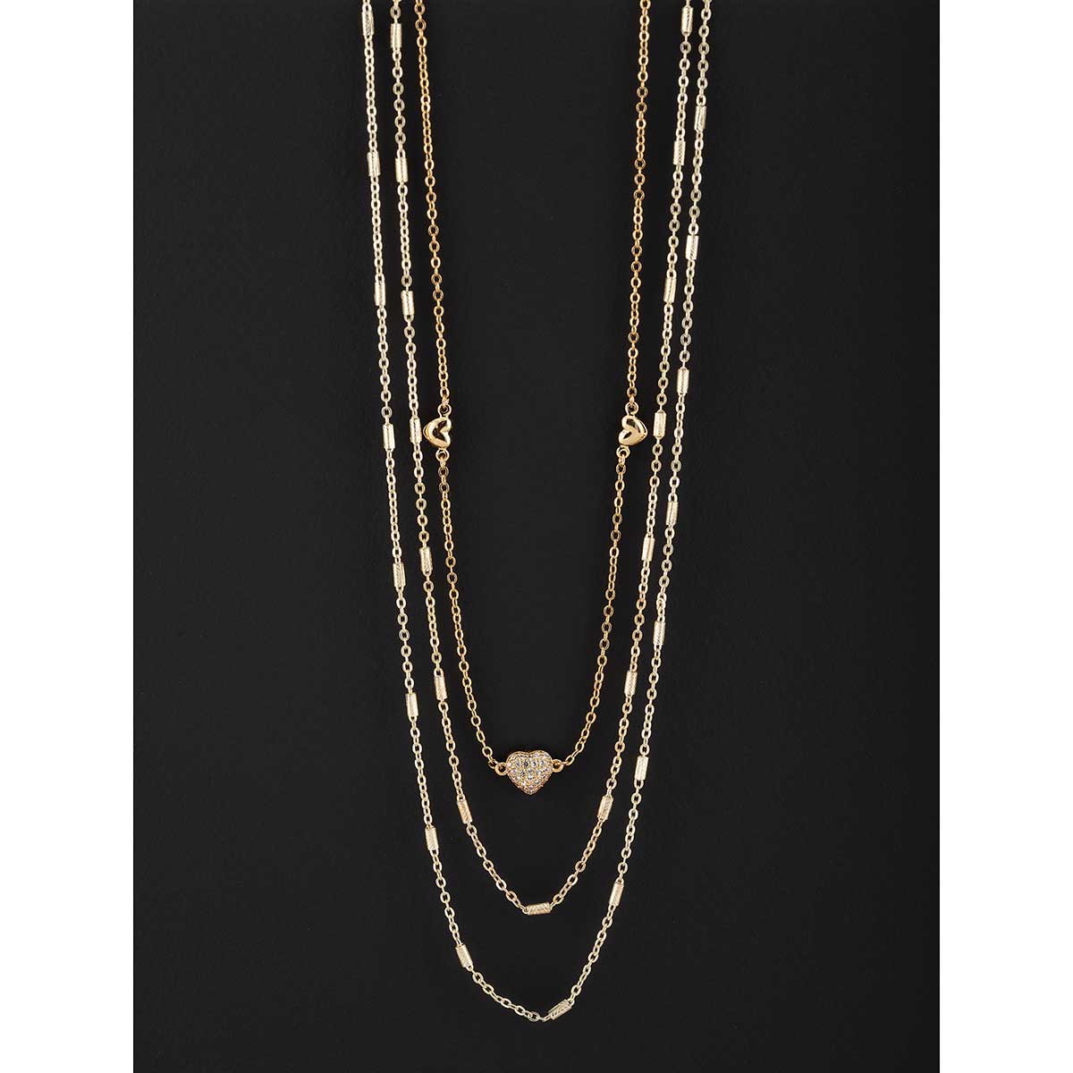 NECKLACE CHAIN MATTE GOLD