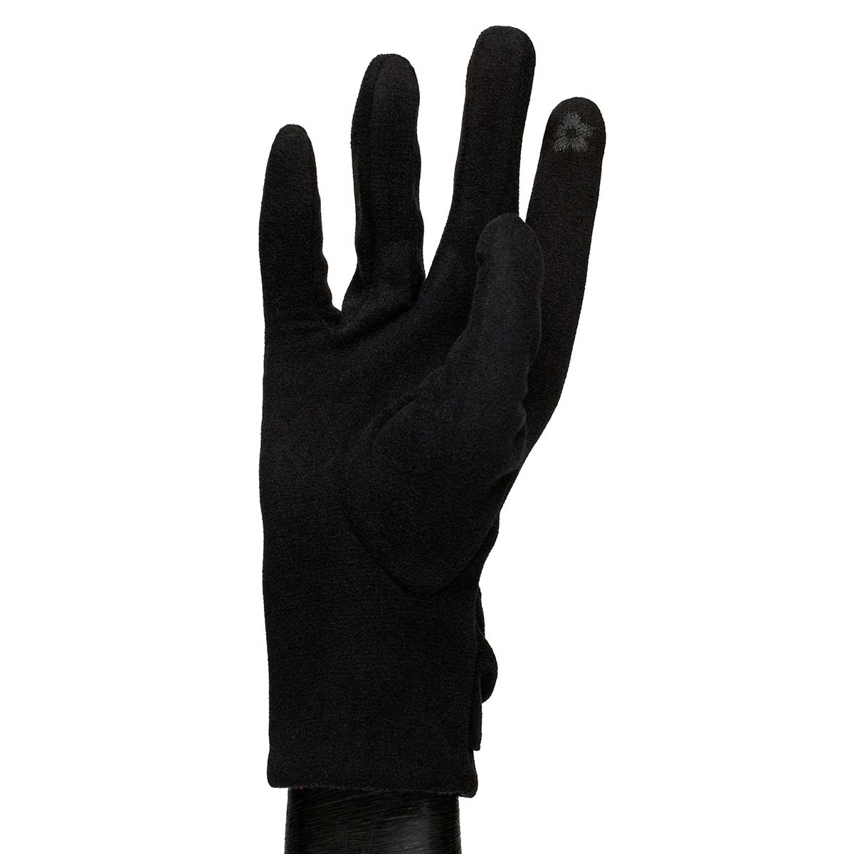 GLOVES TEXTING BLACK